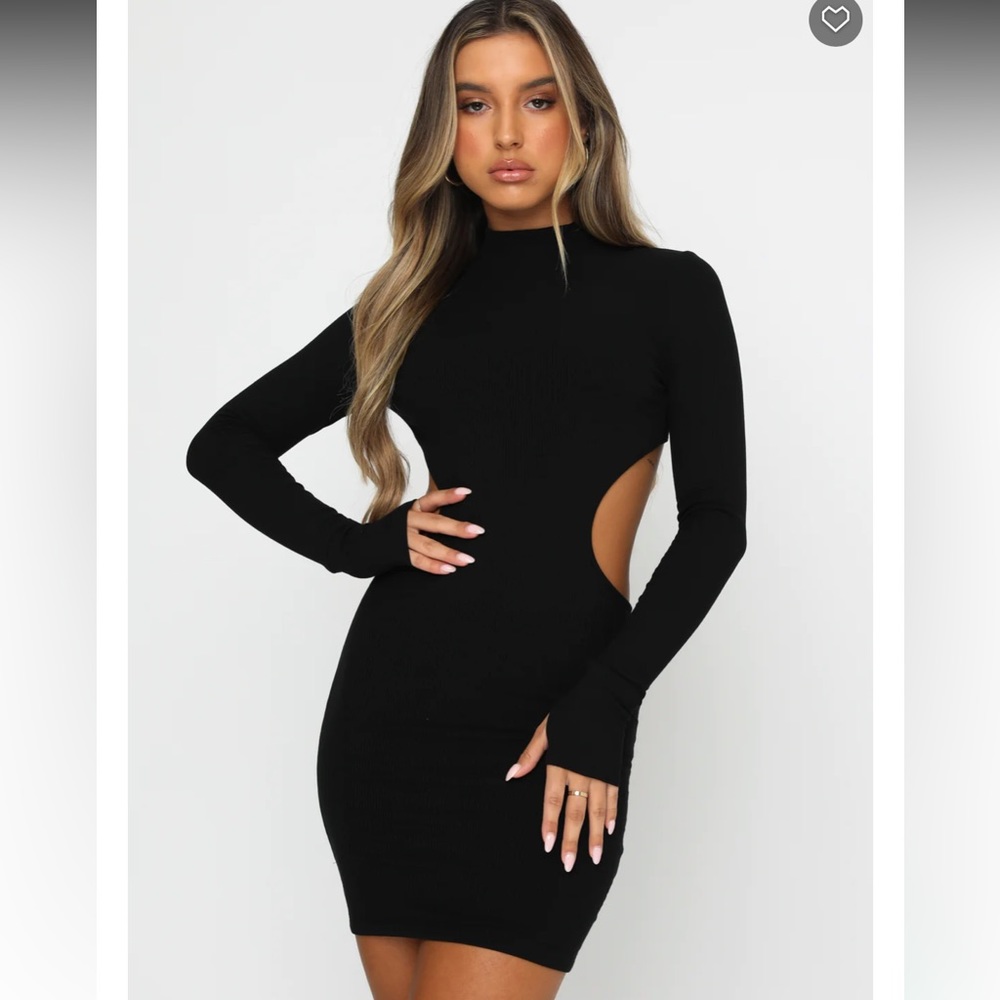 Break The Rules Mini Dress Black